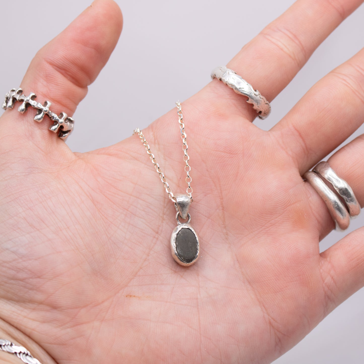 Small Pebble Necklace