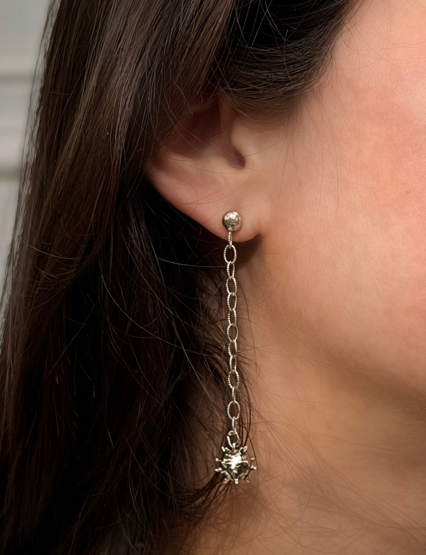 Ball and Chain Earrings