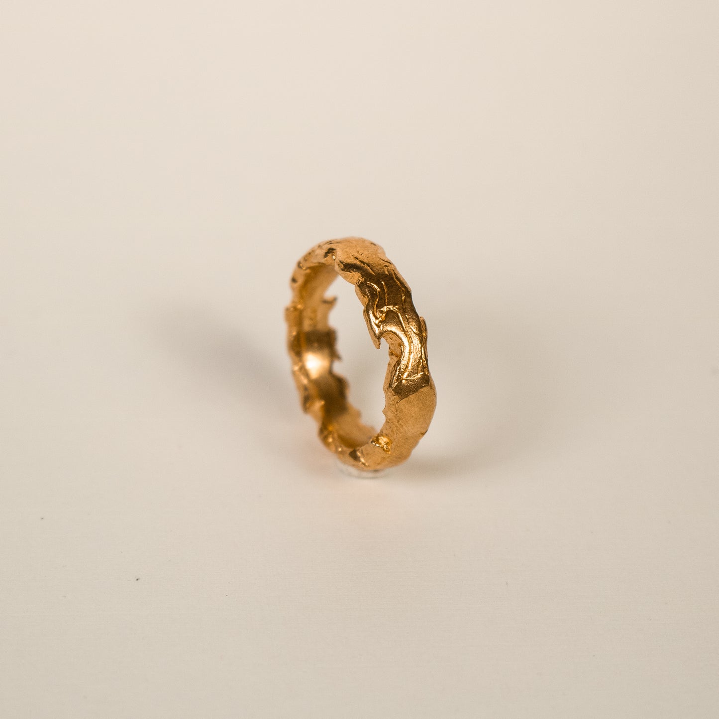 Gold Plated Fire Ring