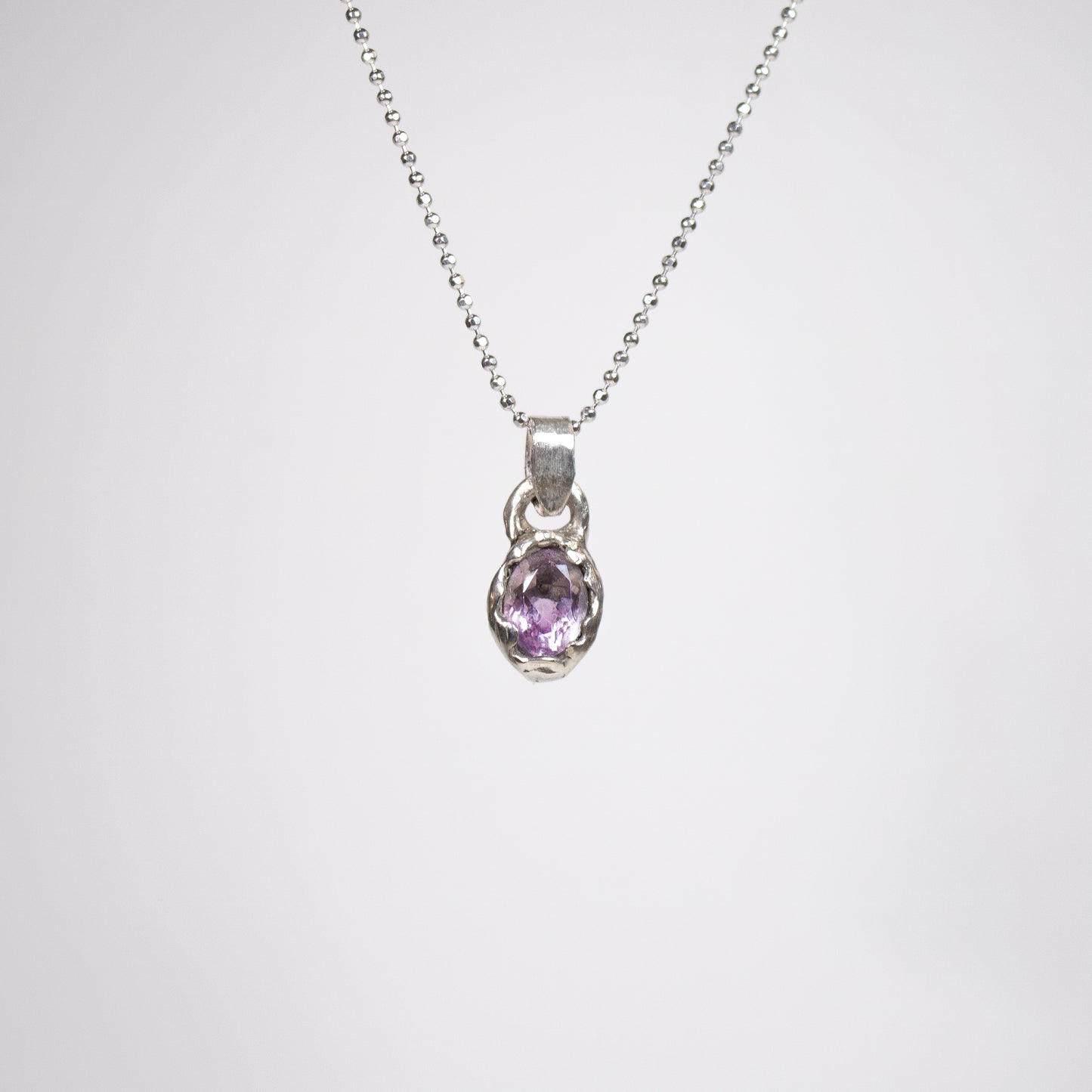 Organic Amethyst Necklace