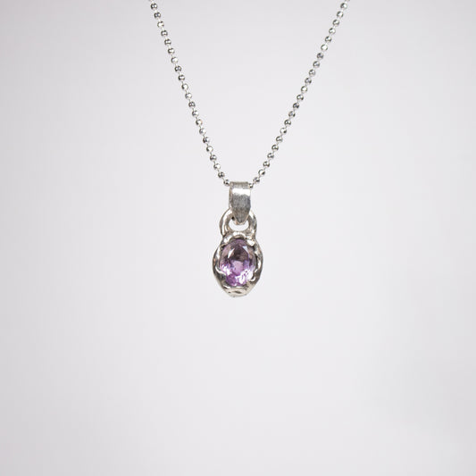 Organic Amethyst Necklace