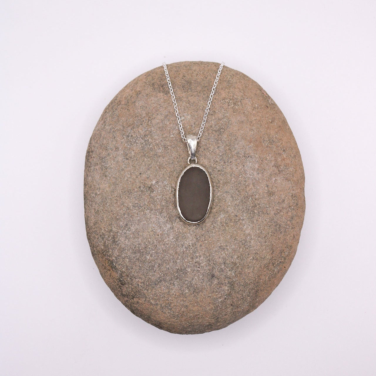 Long Pebble Necklace