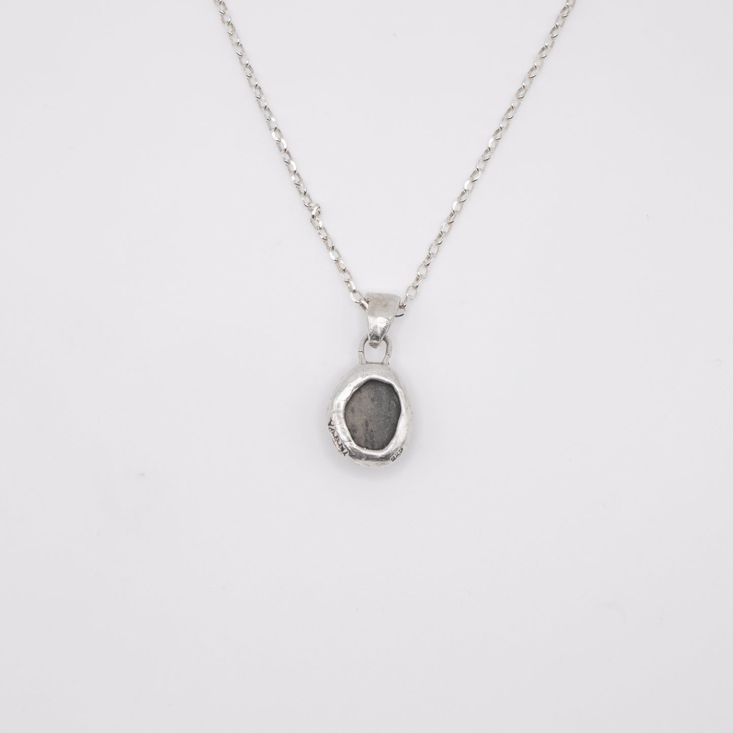 Black Pebble Necklace