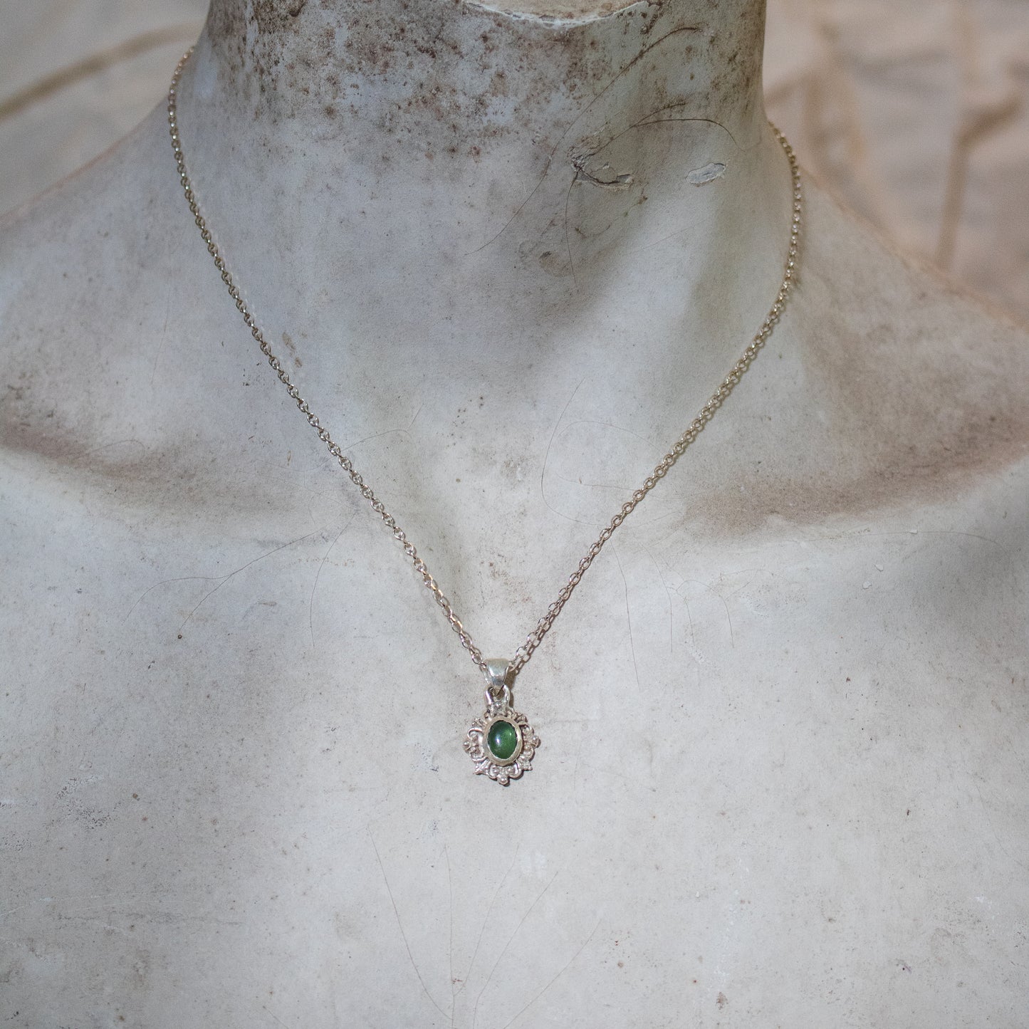 Ornate Cabachon Necklace