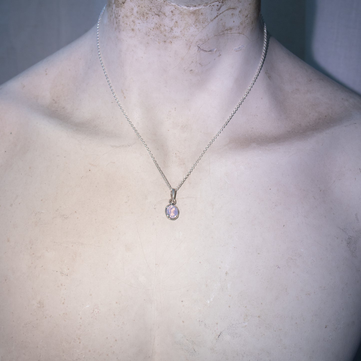 Lavendar Quartz Necklace