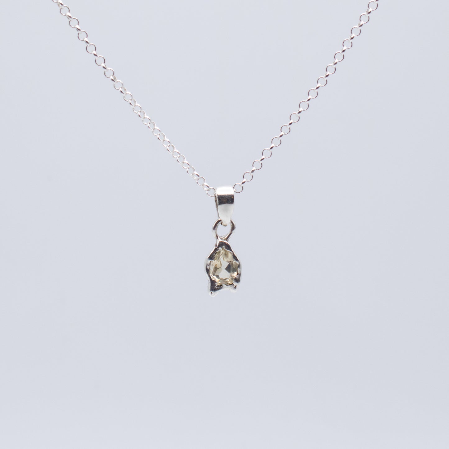 Molten Citrine Necklace
