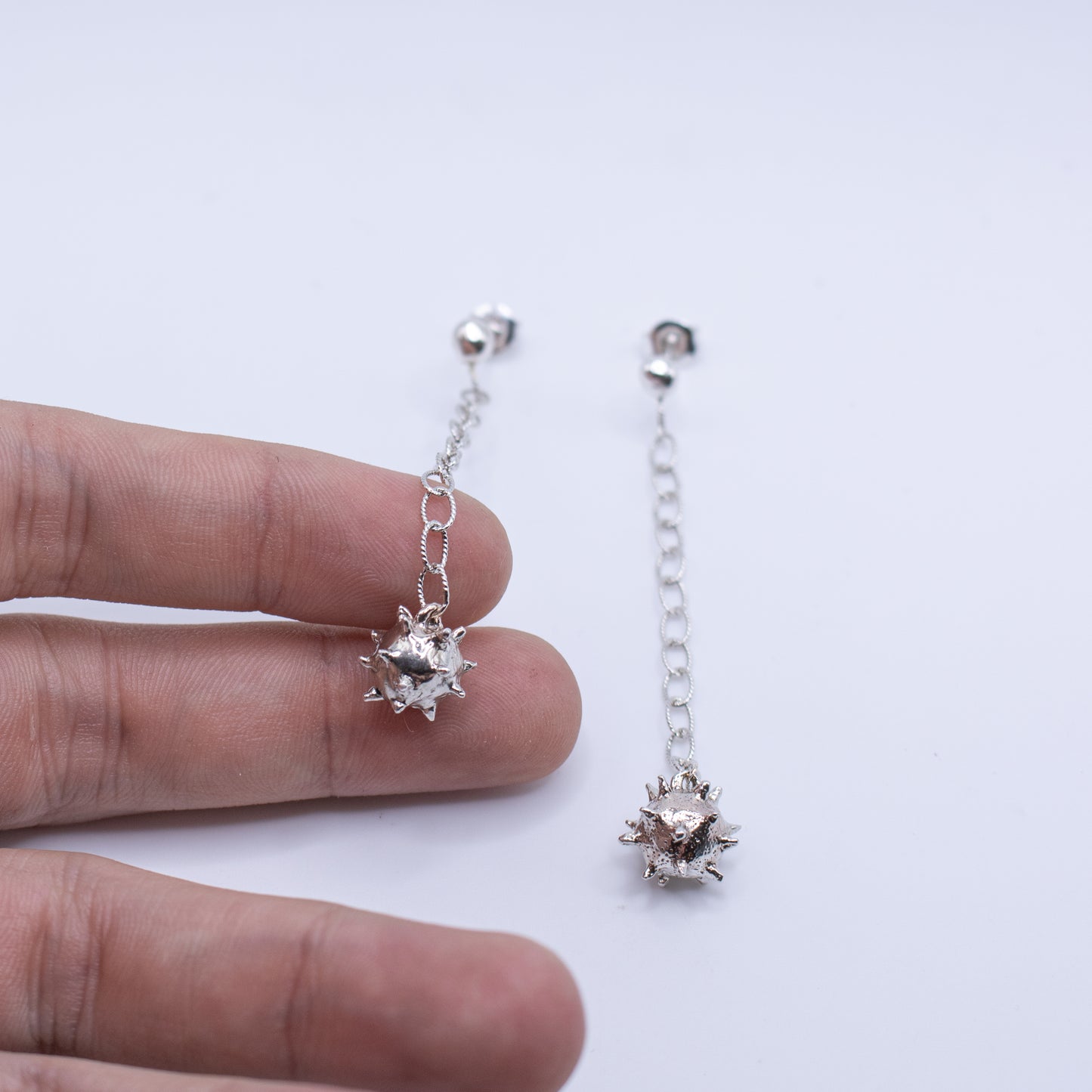 Ball and Chain Earrings