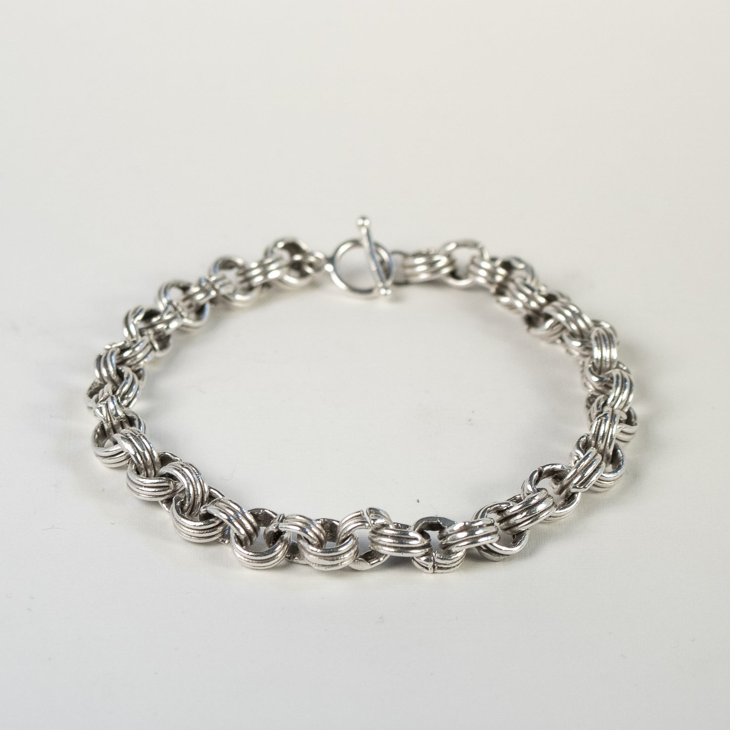 Handmade Triple Fused Chain Bracelet